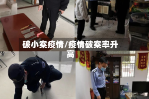 破小案疫情/疫情破案率升高