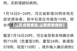 【山西疫情感染,山西疫情病例】