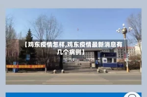 【鸡东疫情怎样,鸡东疫情最新消息有几个病例】