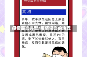 疫情谣言典型/疫情谣言的治理