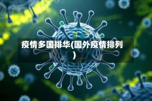 疫情多国排华(国外疫情排列)
