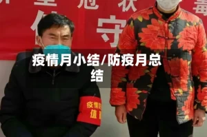 疫情月小结/防疫月总结
