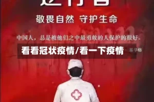 看看冠状疫情/看一下疫情