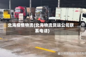 北海疫情物流(北海物流货运公司联系电话)