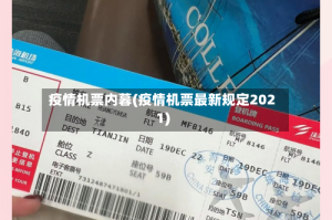 疫情机票内暮(疫情机票最新规定2021)