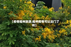 【疫情福州旅游,福州疫情可以出门了吗】