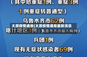 太原疫情通报(太原疫情通报最新消息)