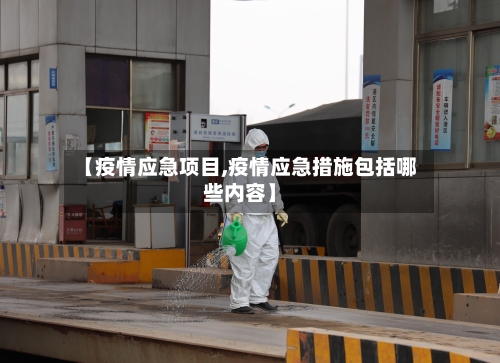 【疫情应急项目,疫情应急措施包括哪些内容】-第1张图片