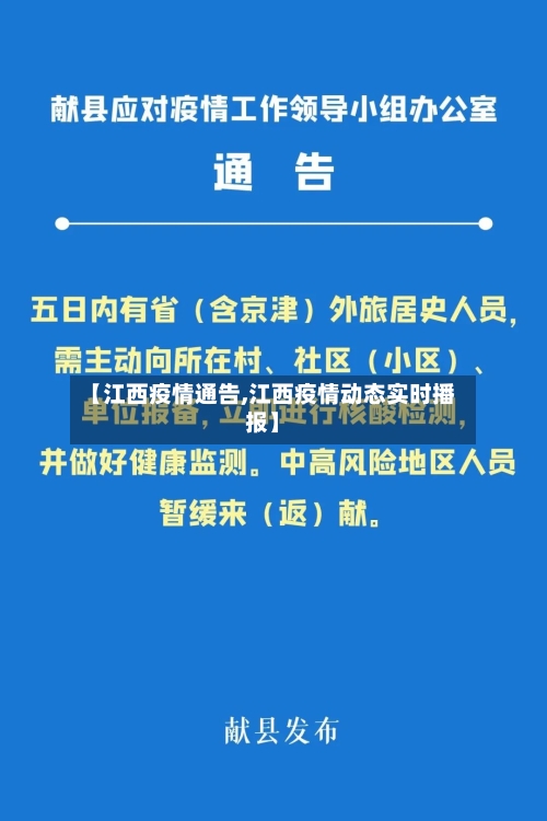 【江西疫情通告,江西疫情动态实时播报】-第1张图片