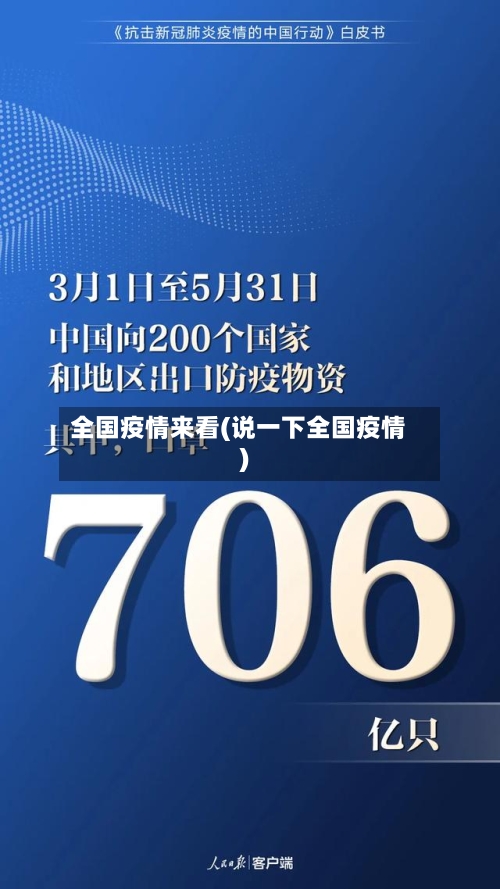 全国疫情来看(说一下全国疫情)-第1张图片