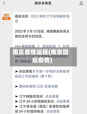 南京疫情返程(南京回应疫情)-第1张图片