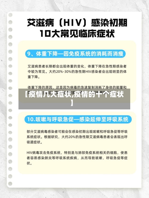 【疫情几大症状,疫情的十个症状】-第2张图片