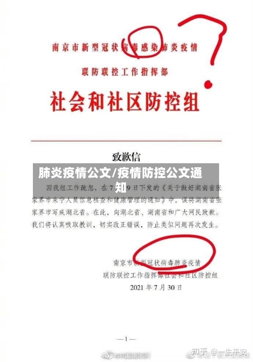 肺炎疫情公文/疫情防控公文通知-第1张图片