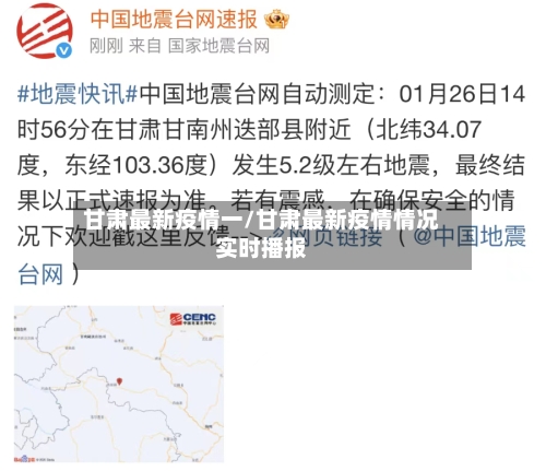 甘肃最新疫情一/甘肃最新疫情情况实时播报-第1张图片