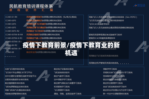 疫情下教育前景/疫情下教育业的新机遇-第1张图片