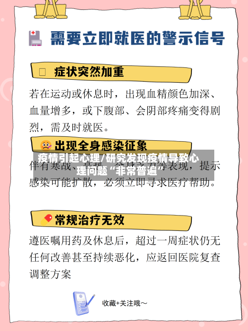 疫情引起心理/研究发现疫情导致心理问题“非常普遍”-第2张图片